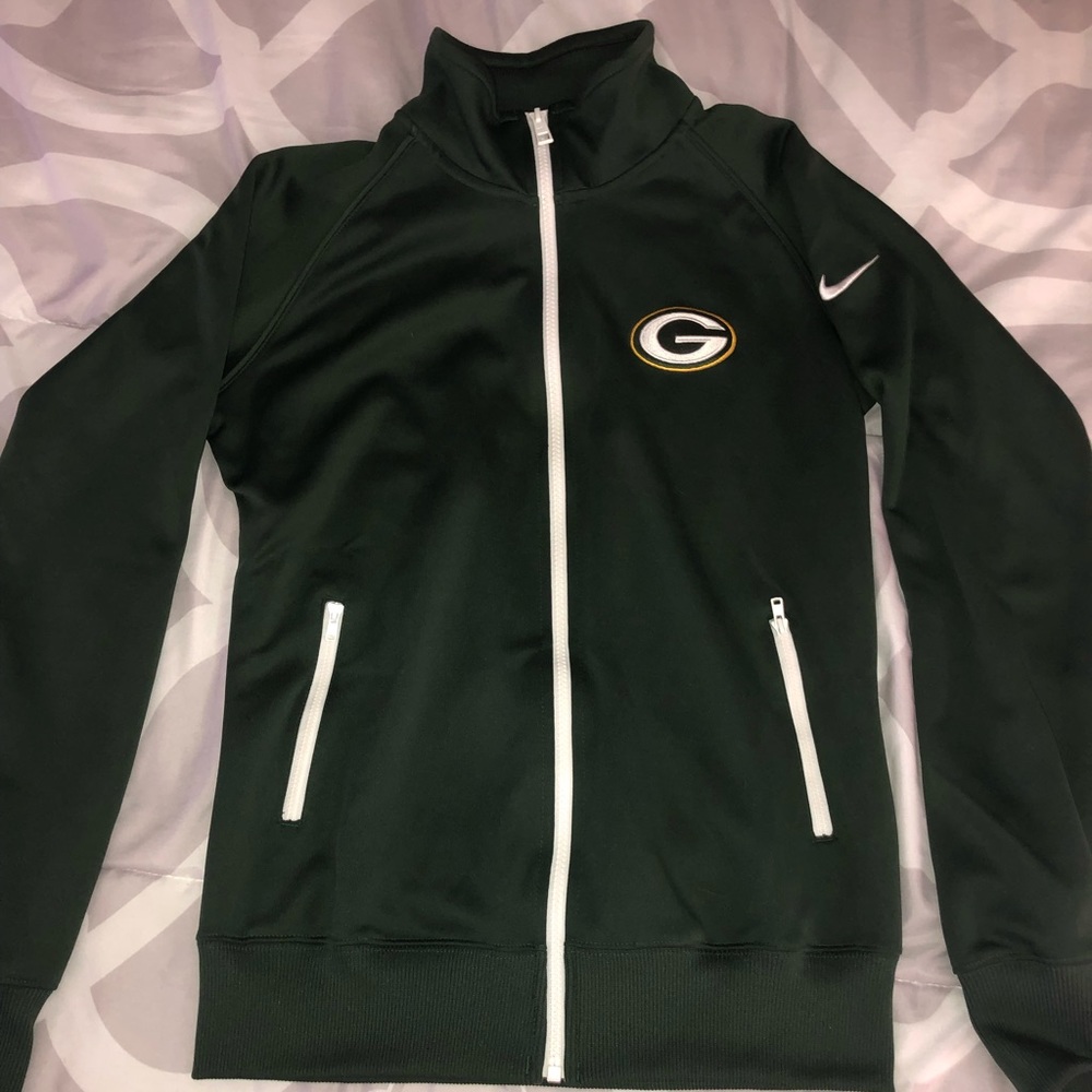 Green Bay Packers zip up track jacket